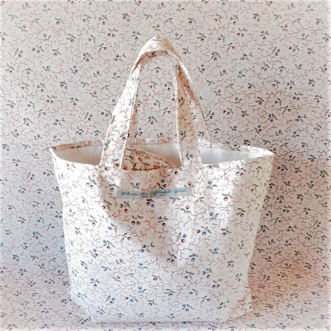 sac cabas cerises, tote bag