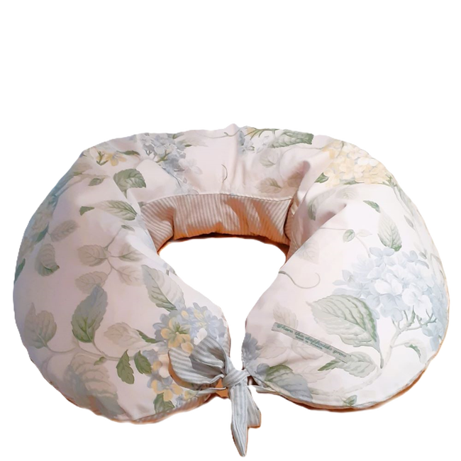 coussin positionnement tissu fleuri, where the daffodils grow