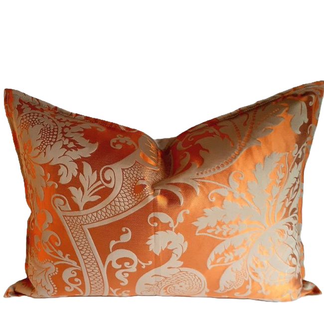 coussin soie lyonnaise Amboise