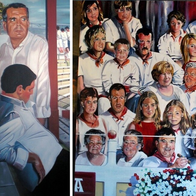 peinture basque, portraits