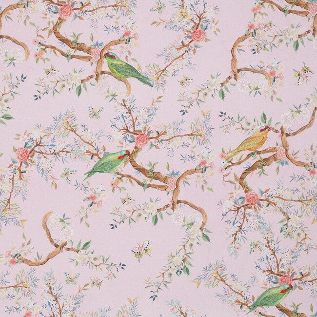 Birds fond rose