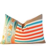 coussin mer, toile basque, surf