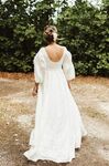 robe de mari&eacute;e Marie-Astrid en gaze de lin, where the daffodils grow, design Marie Raczynski