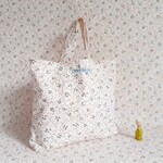 sac cabas cerises, tote bag, 200% made in France