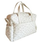 sac &agrave; langer matelass&eacute; double gaze feuillages pinson