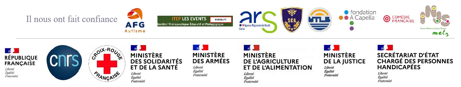 Ils nous ont fait confiance